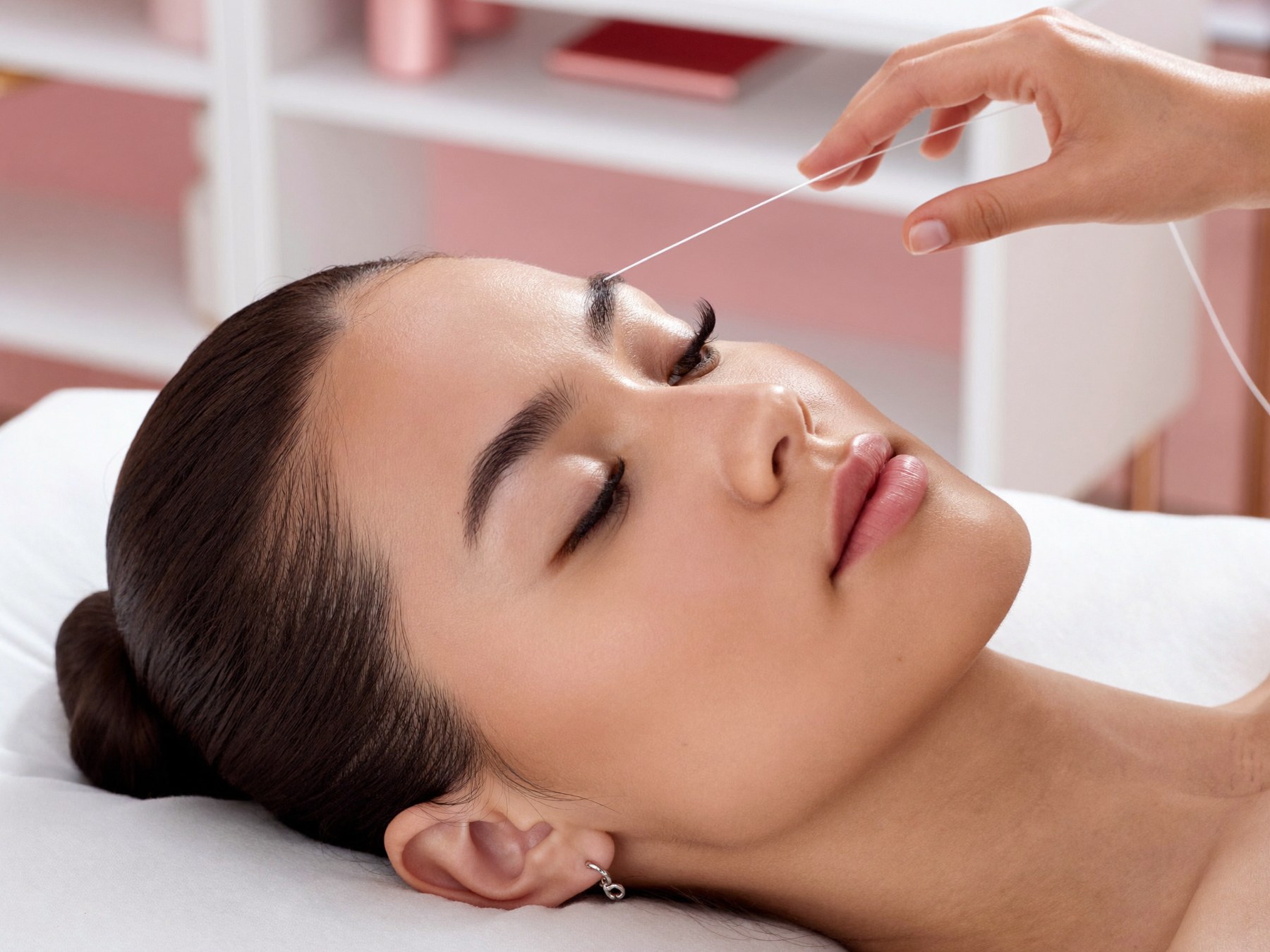 Threading at Blush Virginia